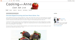 Desktop Screenshot of cookingwithanne.com